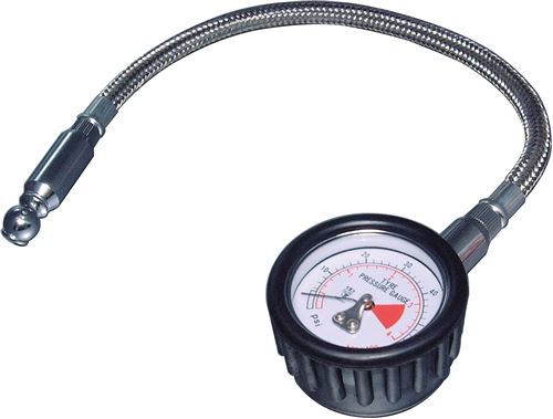 Carpoint Manomètre professionnel pour pneus analogique argent / noir