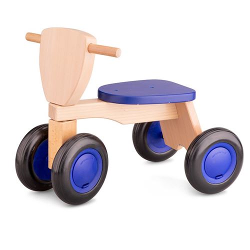 New Classic Toys Porteur Road Star Bleu Jeu d'Imitation Éducative pour Enfants