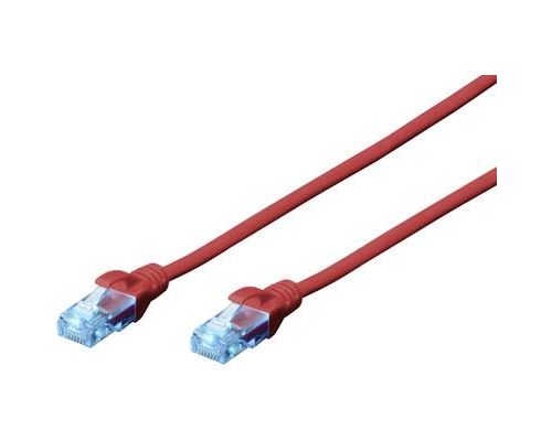 Digitus Rouge Câble De Brassage Cat 5E U/Utp - Neuf - Image 3