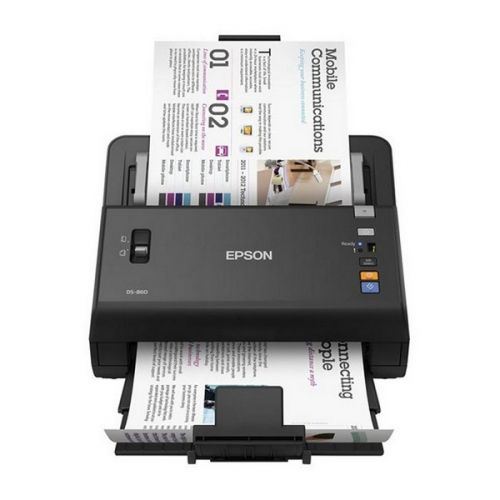 Scanner Double Face Epson DS-860 300 dpi USB 2.0 LAN Noir