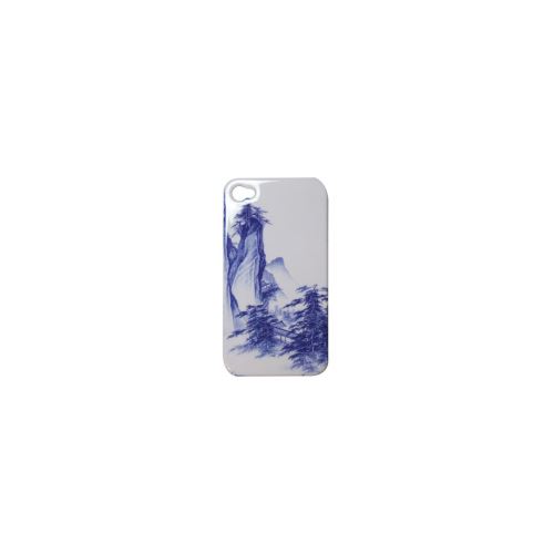 Coque rigide en plastique effet porcelaine iPhone 4/4S ref 005