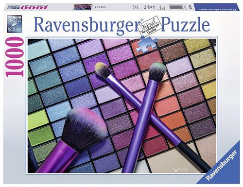 Puzzle 1000 pièces Palette maquillage Shadows