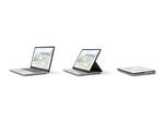 Microsoft Surface Laptop Studio 2 for Business - Coulissante - Intel Core i7 - 13800H / jusqu'à 5.2 GHz - Evo - Win 11 Pro - NVIDIA RTX 2000 Ada - 64 Go RAM - 2 To SSD - 14.4" écran tactile 2400 x 1600 @ 120 Hz - Wi-Fi 6E, Bluetooth - platine - clavier