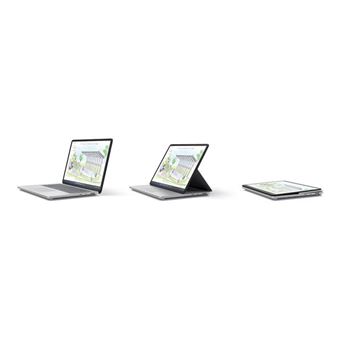 Microsoft Surface Laptop Studio 2 for Business - Coulissante - Intel Core i7 - 13800H / jusqu'à 5.2 GHz - Evo - Win 11 Pro - NVIDIA RTX 2000 Ada - 64 Go RAM - 2 To SSD - 14.4" écran tactile 2400 x 1600 @ 120 Hz - Wi-Fi 6E, Bluetooth - platine - clavier