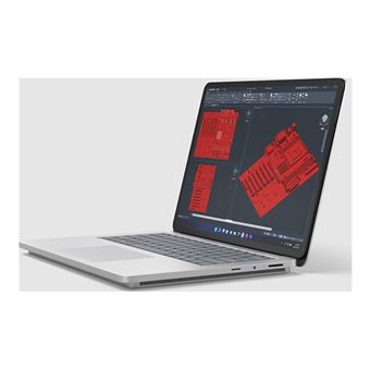 Microsoft Surface Laptop Studio 2 for Business - Coulissante - Intel Core i7 - 13800H / jusqu'à 5.2 GHz - Evo - Win 11 Pro - NVIDIA RTX 2000 Ada - 64 Go RAM - 2 To SSD - 14.4" écran tactile 2400 x 1600 @ 120 Hz - Wi-Fi 6E, Bluetooth - platine - clavier