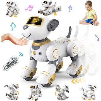 Robot Chien pour Enfant  Obéit aux ordres, aboie et Bouge comme