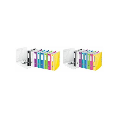 LEITZ Classeur Active WOW, 180 degrés, 60 mm, blanc