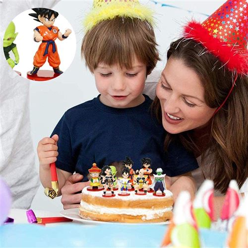 11 33 Sur 8pcs Petite Figurine Dragon Ball En Pvc Ensemble Jouets Goku Pour Enfant Decoration Gateau D Anniversaire 5 7cm Petite Figurine Achat Prix Fnac