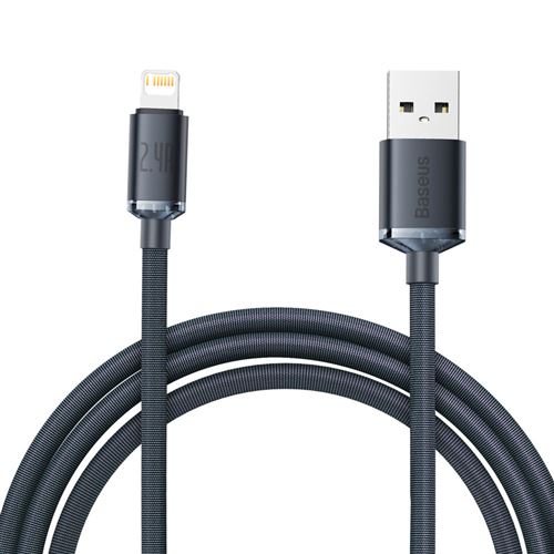 Câbles BASEUS CAJY000101 USB to ip 2.4A 2m Noir