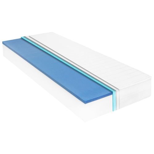 vidaXL Matelas 100 x 200 cm Mousse à mémoire de forme Visco 18 cm