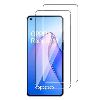 Verre Trempé 9H Transparent Pour OPPO Reno 8 / 8 Lite 5G - Neuf Sous Film - Protection écran