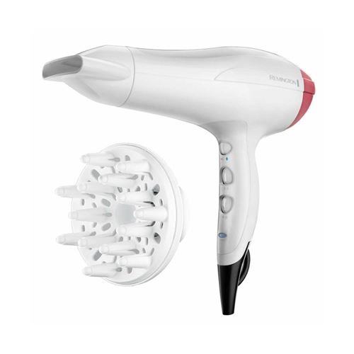 Asciugacapelli Remington D5226 Phon Professionale Pro Air Turbo 2400 W Bianco