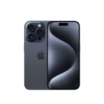 Apple iPhone 15 Pro 256 GB titanium blauw Refurbished met nieuwe batterij - 1