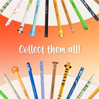 Lot de 4 Stylos Gel Effaçables, Stylos à Bille Effaçables avec 20 Recharges, Stylos Effaçables