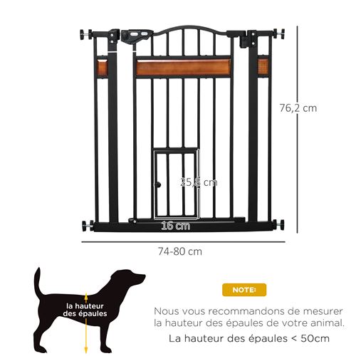 Barriere pour chien sans percer
