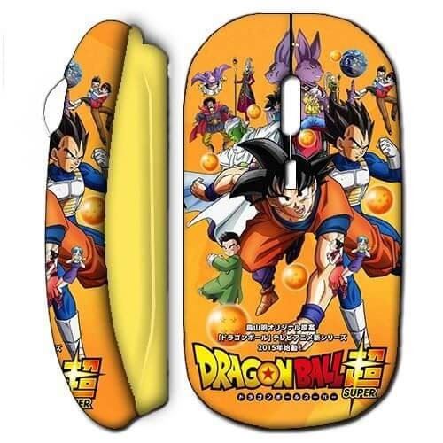  Souris Sans Fil Dragon Ball Z Super Jaune (Maniacase)