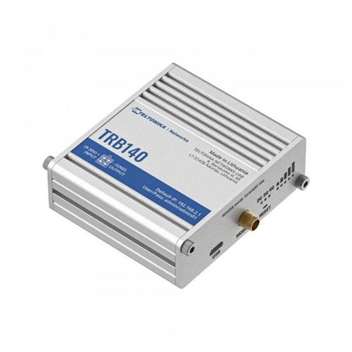 Non Communiqué Teltonika Trb140 - Passerelle - 1Gbe - Lte B1/B20/B28/B3/B7/B8