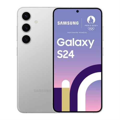 Smartphone Telephone Samsung Gala y S24 256 Go Argent