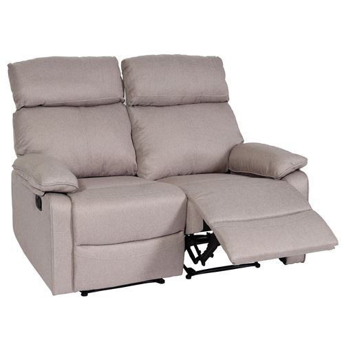 Mendler Gris Fauteuil Avec Repose-Pieds - Image 2