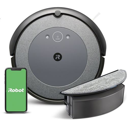 Aspirateur/laveur robot connecté Irobot i517640.
