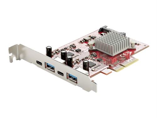 Startech.com Carte D'extension Usb Pcie - 4 Ports - 10 Gbit/S - Image 3