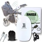Berceur Automatique Rechargeable Pour Poussette - 5 Vitesses De Balancement - Minuterie 40 Min - Aide Au Sommeil Bébé - 8