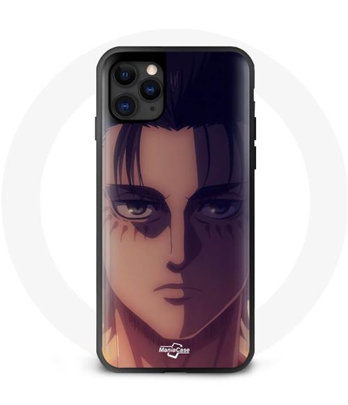 Coque Iphone 13 Pro Eren Yeager Attack on Titan Anime Maniacase