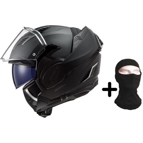 LS2 Casque modulable Valiant II + cagoule - Full mat