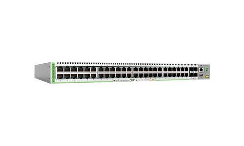 Allied Telesis AT-GS980M/52PS-50 Géré L3 Gigabit Ethernet (10/100/1000) Connexion Ethernet, supportant l'alimentation via ce port (PoE) Gris
