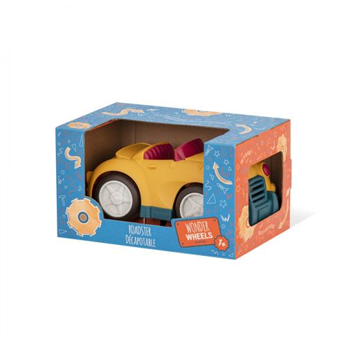 Non Communiqué Multicolore Roadster Jaune En Plastique