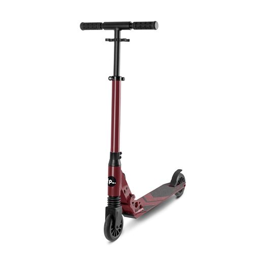 Trottinette - Fun Pro Three - À Partir De 6 Ans - Pliable - Rouge