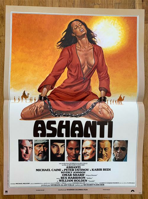 Ashanti - 1979 - Michael Caine - 40x60cm - Affiche État correct - N/A reconditionné disponible sur Fnac