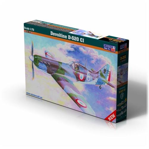 Devoitine D-520 Cl - 1:72e - Mistercraft