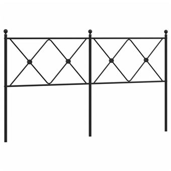 Tête de lit 160 c capitonnée noire - Confort