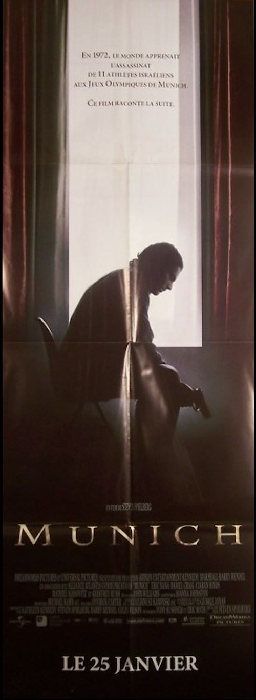 Affiche de Cinéma Originale - Munich - 2006 - Steven Spielberg - 60x160cm