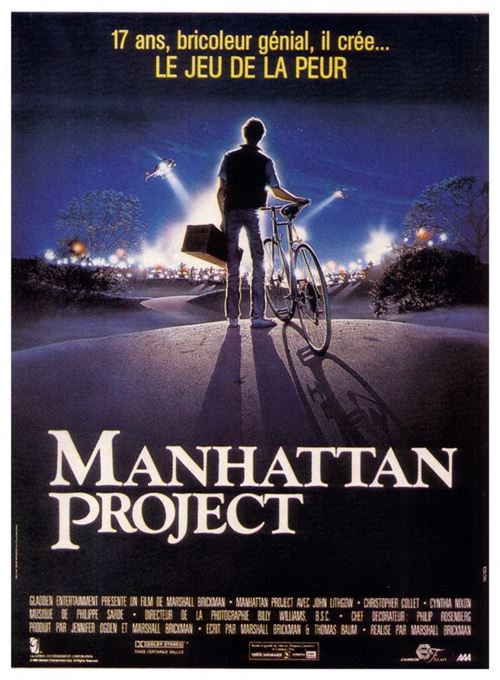 Affiche de Cinéma Originale - Manhattan Project - 1986 - John Lithgow - 116x158cm État correct - N/A reconditionné disponible sur Fnac