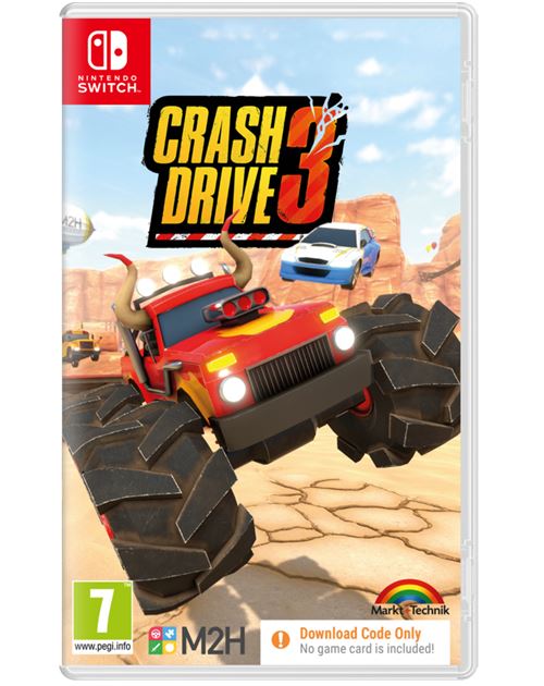 Crash Drive 3 Code in a box Nintendo Switch