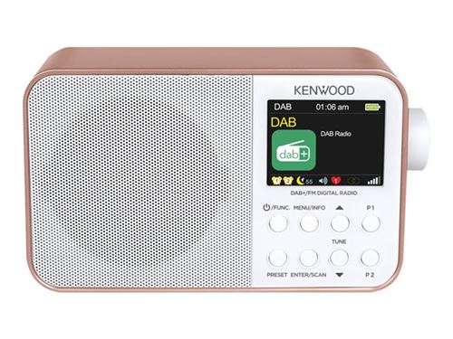 Kenwood Cr-M30Dab-B - Radio Portative Dab - 3.2 Watt - Noir