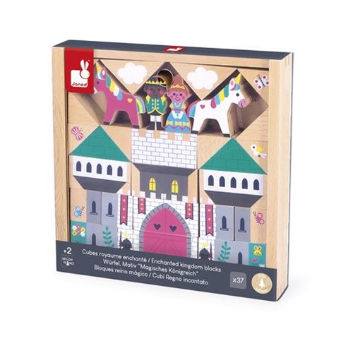 Non Communiqué Rose Cross Roads - Cubes A Empiler Royaume Enchante