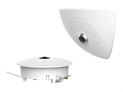 MOBOTIX Hemispheric Mx-c26B - Caméra de surveillance réseau - dôme - intérieur - couleur - 6 MP - 3072 x 2048 - audio - LAN 10/100 - MJPEG H.264 MxPEG - PoE