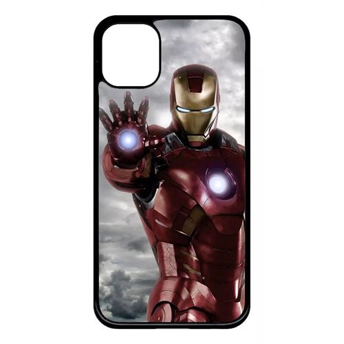 Coque My-Kase pour iPhone 11 - 292 marvel the avengers iron man - Plastique Noir