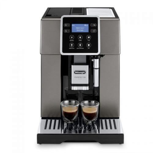 De'Longhi Perfecta Evo ESAM420.80.TB - Machine à café automatique avec buse vapeur Cappuccino - 15 bar - argent