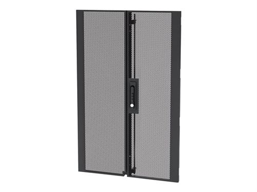 APC - Deur van rack - zwart - 20U - voor NetShelter SX Colocation 2 x 20U Enclosure with Sides