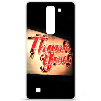 Coque en silicone LG G4C - Thank You - 1