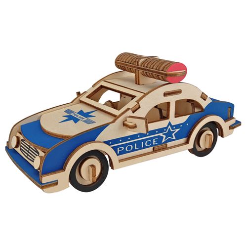 Puzzle 3D 66 pièces - Voiture de police