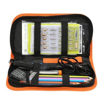 Stylo De Pyrogravure Portable - Fer à Souder Léger Et Résistant à La Chaleur - Idéal Débutants Et Loisirs Créatifs