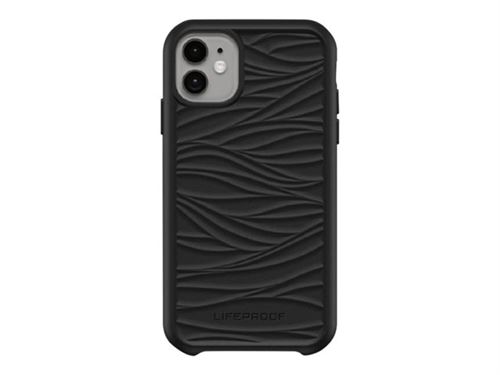 LifeProof WAKE - Achterzijde behuizing voor mobiele telefoon - zwart - voor Apple iPhone 11, XR