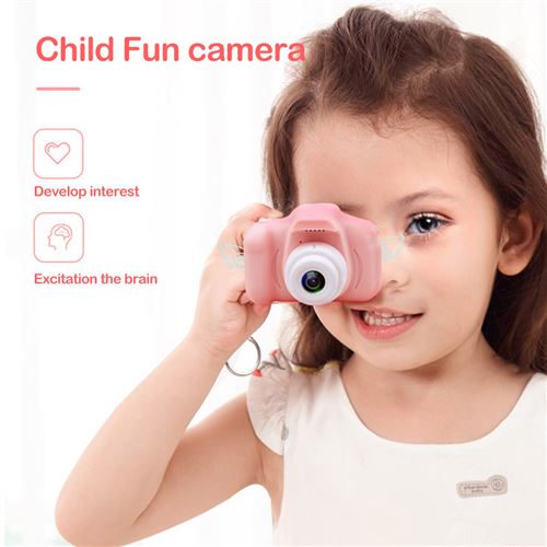 Caméra vidéo numérique pour enfants Mini caméra rechargeable pour enfants  antichoc 8MP HD caméras pour tout-petits caméscope pour enfants 