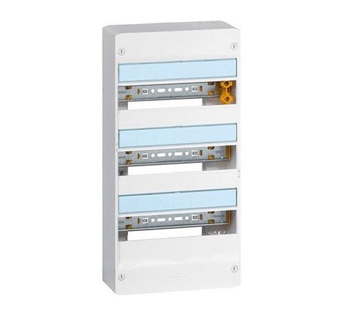 Legrand Blanc Coffret Drivia 18 Modules - 3 Rangées - Ip30 - Ik05 - Image 1