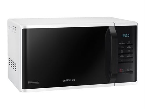 Samsung MG23K3513AW - Four micro-ondes grill - pose libre - 23 litres - 800 Watt - blanc